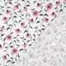 GOTS Musselin Blumen &ndash; weiss,  thumbnail number 4