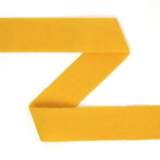 Elastisches Einfassband (Falzgummi), matt - gelb, 