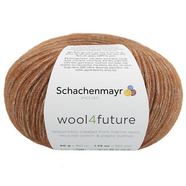 Wool4future, 50g (0015) - karamell | Schachenmayr,  image number 2