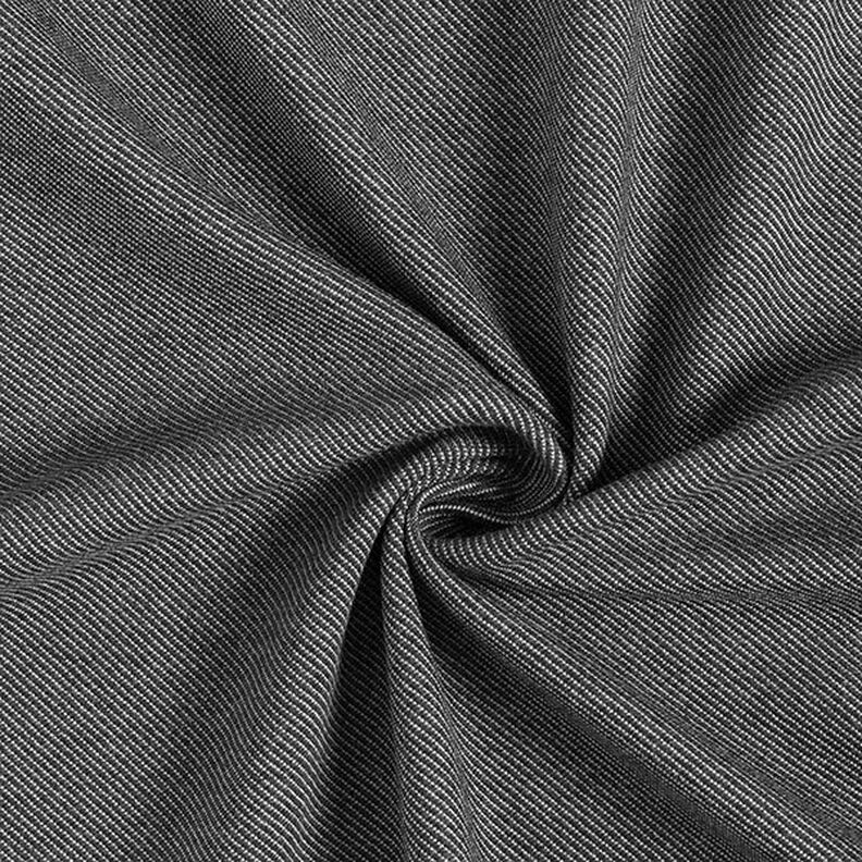 Jersey Jeanslook Uni – schwarz,  image number 3