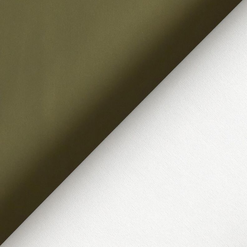 Regenjackenstoff Metallic – dunkeloliv,  image number 4