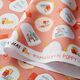 Baumwollstoff Cretonne Schneekugeln – pfirsichorange,  thumbnail number 3