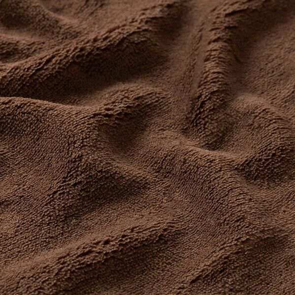 Kuschelfleece – dunkelbraun,  image number 3