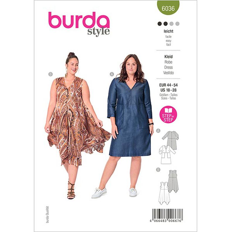 Kleid | Burda 6036 | 44-54,  image number 1
