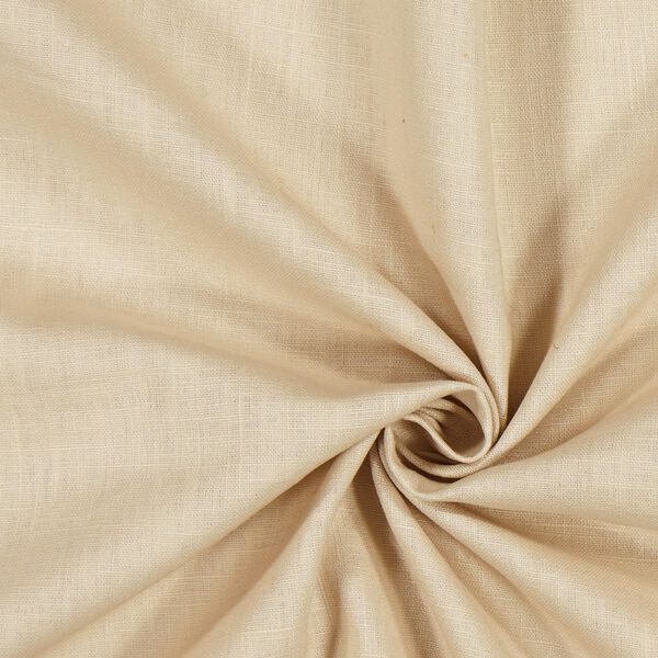 Leinen Medium – sand | Reststück 100cm
