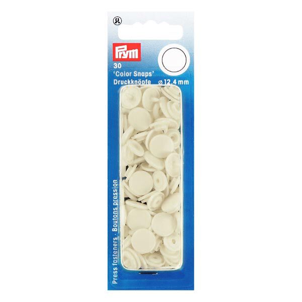 Druckknöpfe Color Snaps 16 – wollweiss | Prym