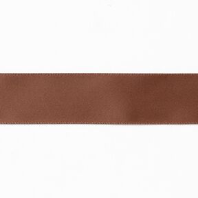 Satinband [25 mm] – mittelbraun, 
