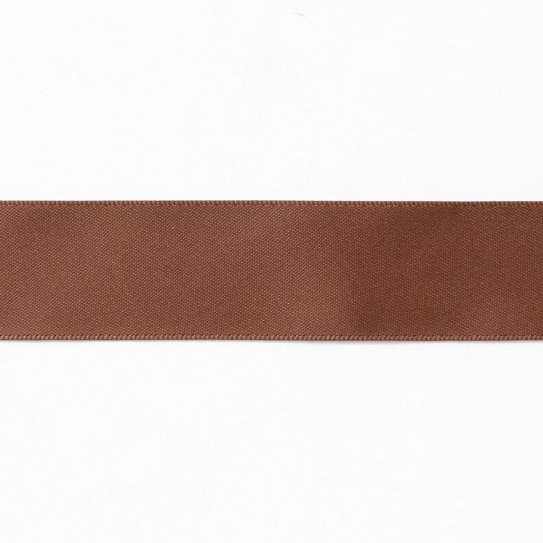 Satinband [25 mm] – mittelbraun,  image number 1