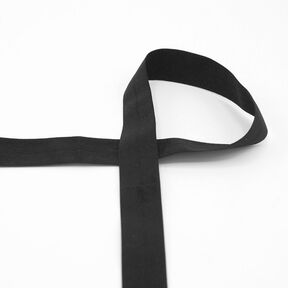 Elastisches Einfassband (Falzgummi) matt [20 mm] – schwarz, 