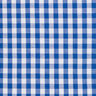 Baumwollstoff Vichykaro 1 cm – königsblau/weiss,  thumbnail number 1