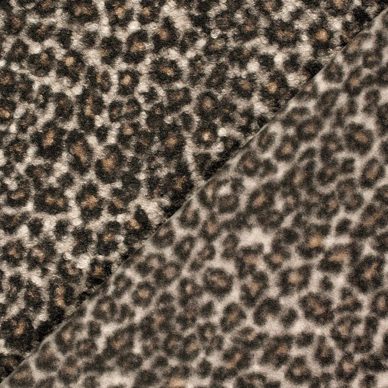 Strick-Bouclé Leo – schwarz/rehbraun,  image number 4