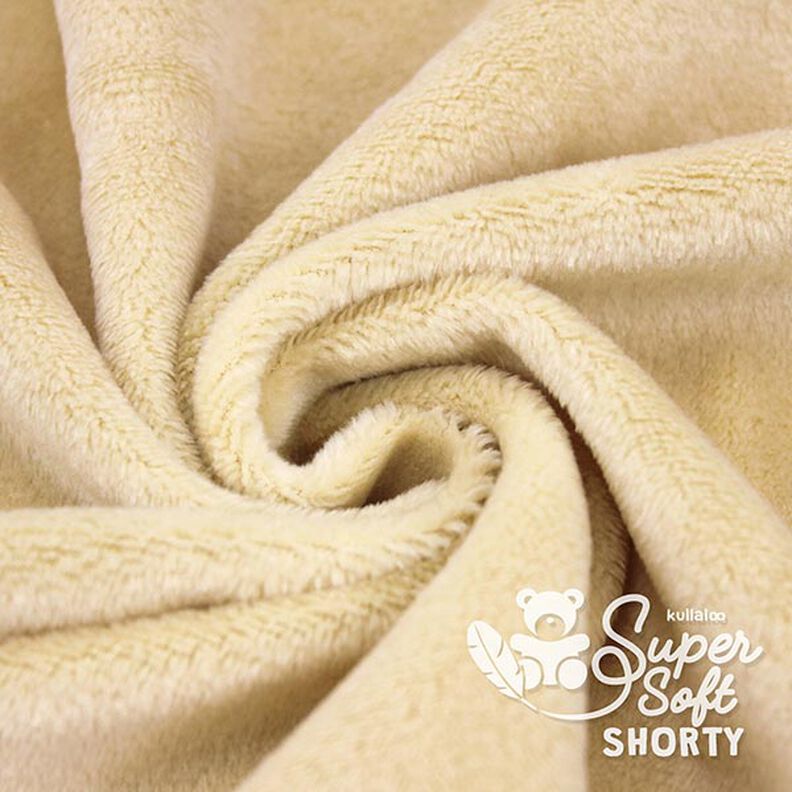 Plüsch SuperSoft SHORTY [ 1 x 0,75 m | 1,5 mm ] - beige | Kullaloo,  image number 4