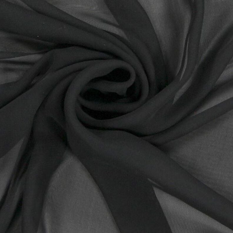 Chiffon – schwarz,  image number 2