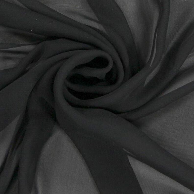Chiffon – schwarz, image number 2