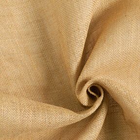 Dekostoff Jute Uni 150 cm – beige, 