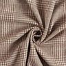 Wollstoff Glencheck – rosa/khaki,  thumbnail number 4