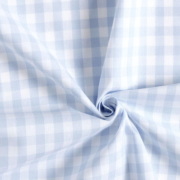 Baumwollstoff Vichy - 1 cm – babyblau, image number 2