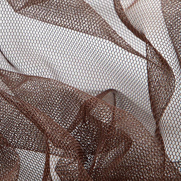 Soft Mesh – schokolade | Reststück 50cm
