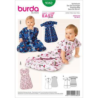 Schlafsack | Burda 9382 | 62-92, 