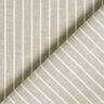 Leinen-Baumwoll-Mix breite Streifen – dunkelbeige/weiss,  thumbnail number 4