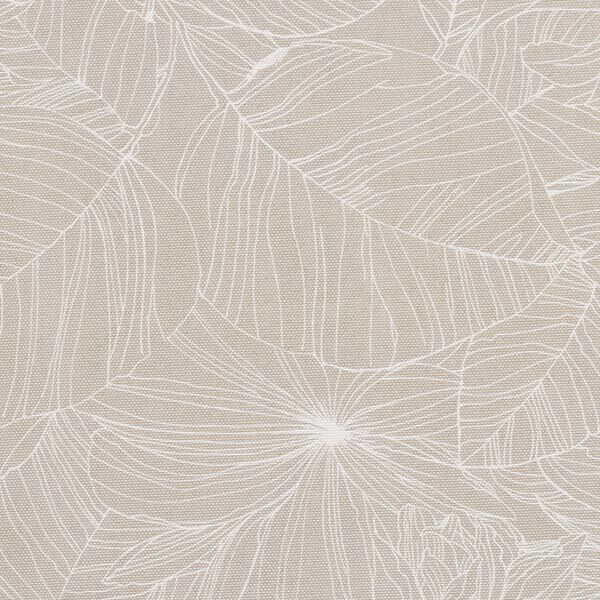 Outdoorstoff Canvas filigrane Blätter – beige, image number 6