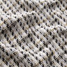 Grober Mantelstoff Glitzergarn Karo – weiss/beige,  thumbnail number 2