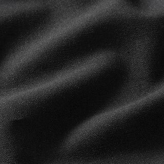 Viskose-Leinen-Mix Uni – schwarz | Reststück 50cm,