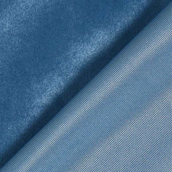 Dekostoff Samt – blaugrau, image number 3