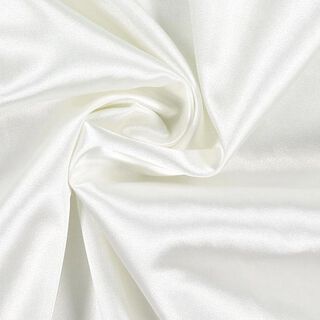 Stretch Satin – wollweiss, 