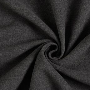 Mantelstoff recyceltes Polyester Melange – anthrazit, 