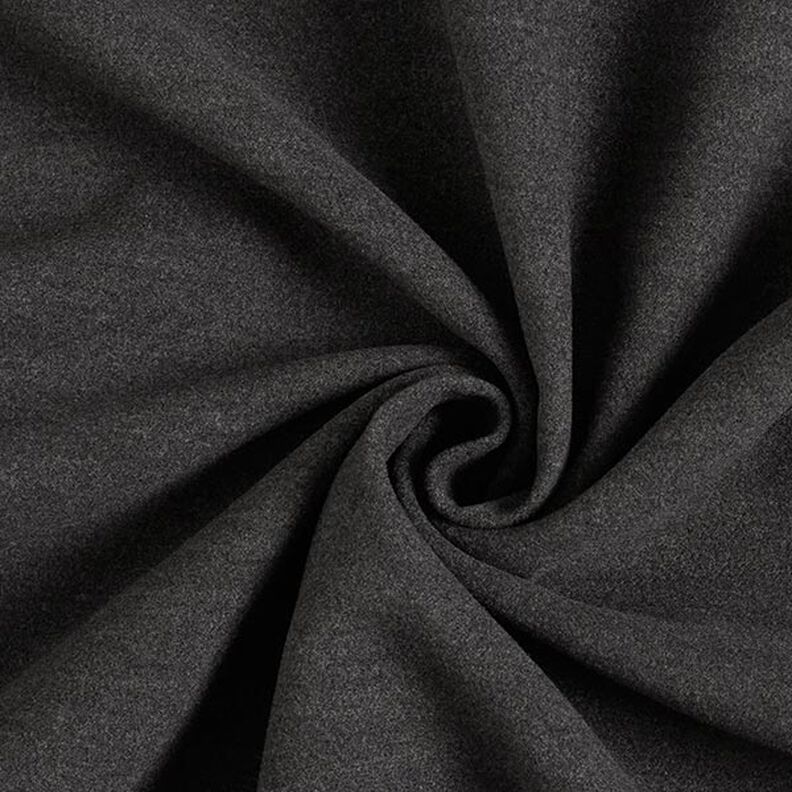 Mantelstoff recyceltes Polyester Melange – anthrazit,  image number 1