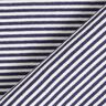 Bündchen Schlauchware schmale Ringel – marineblau/weiss,  thumbnail number 4
