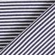 Bündchen Schlauchware schmale Ringel – marineblau/weiss,  thumbnail number 4