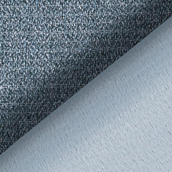 Verdunkelungsstoff Strukturiert Melange – jeansblau | Reststück 50cm