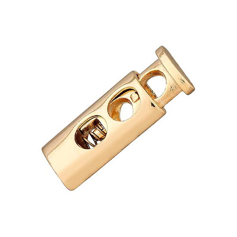 Kordelstopper [ Ø 5 mm ] – gold metallic,  image number 1