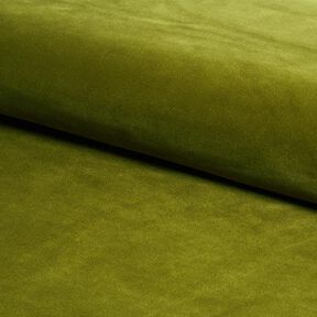 Polsterstoff Samt – oliv, 