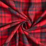 Baumwollflanell Karo – chili/indigo,  thumbnail number 3
