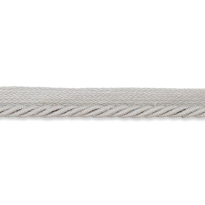 Kordel-Paspelband [9 mm] - hellgrau,  image number 1