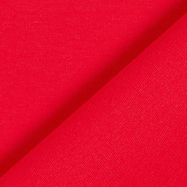 Leichter French Terry Uni – rot | Reststück 100cm
