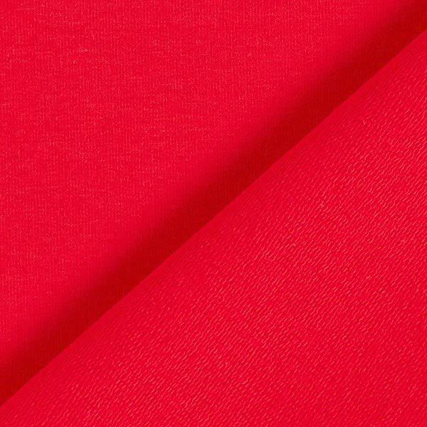 Leichter French Terry Uni – rot | Reststück 100cm
