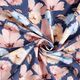 Baumwolljersey Pusteblumen – jeansblau,  thumbnail number 3