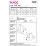 Plus-Size Bluse | Burda 5839 | 44-54,  thumbnail number 9