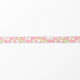 Satinband Blumen – pink/rosa,  thumbnail number 2
