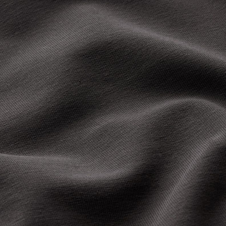 Leichter French Terry Uni – steingrau, image number 2