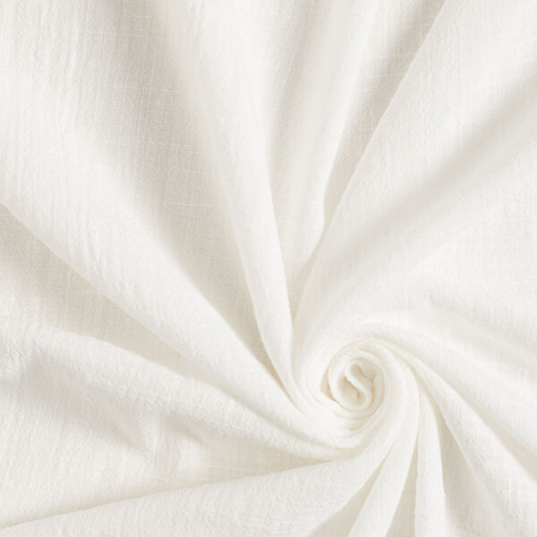 Baumwollstoff Leinen-Optik – wollweiss, image number 1