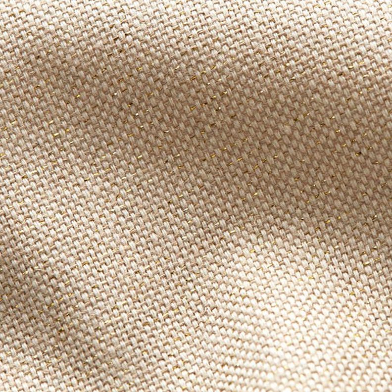 Halbpanama Lurex uni – natur, image number 4