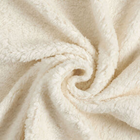 Sherpa Baumwoll-Mix Uni – wollweiss, 