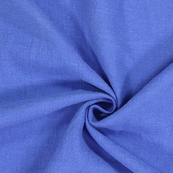 Leinen Stoff vorgewaschen – königsblau,  image number 1