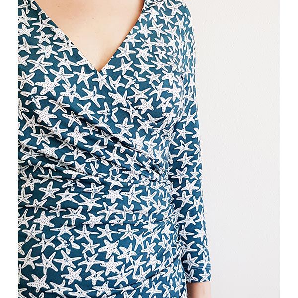 Kleid Wickeloptik | Burda 6829 | 34-44, image number 4