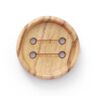 Holzknopf 4-Loch – natur,  thumbnail number 1